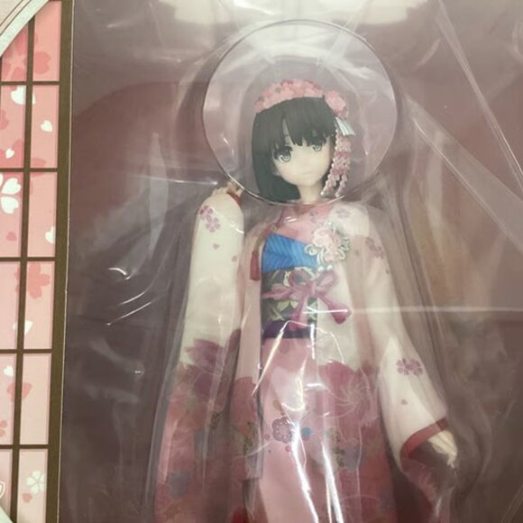 How To Raise A Boring Girlfriend Aniplex Kimono Ver Complete Figure Set - Picture 7 of 10